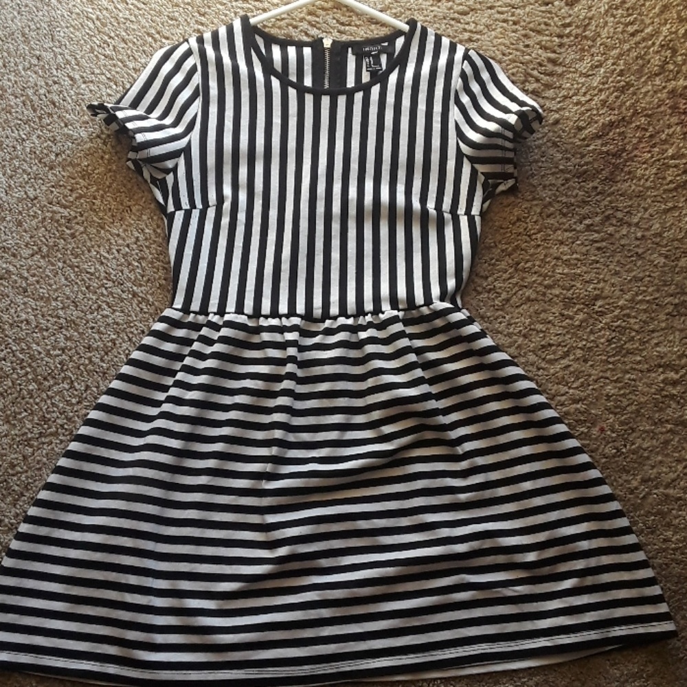 Forever 21 striped mini dress